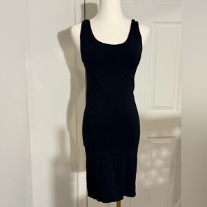 Elegant Black Sleeveless Dress